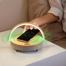 Load image into Gallery viewer, Wireless Charging Music Desk Lamp