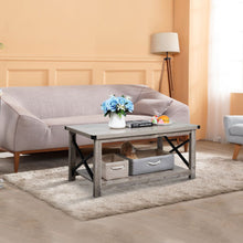 Load image into Gallery viewer, Coffee table table-gray