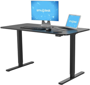 Smugdesk Standing Desk D-121D-4824IN-BK