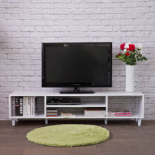 Load image into Gallery viewer, DIY 4-Grid TV Cabinet Stand up to 57.87 Inches for Living Room