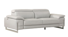 Load image into Gallery viewer, Global United Top Grain Italian Leather Loveseat