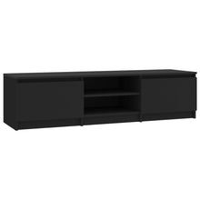 Load image into Gallery viewer, TV Cabinet Black 55.1&quot;x15.7&quot;x14&quot; Chipboard