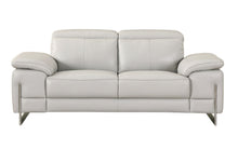 Load image into Gallery viewer, Global United Top Grain Italian Leather Loveseat