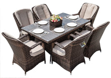 Load image into Gallery viewer, 7 Piece Round Dining Set