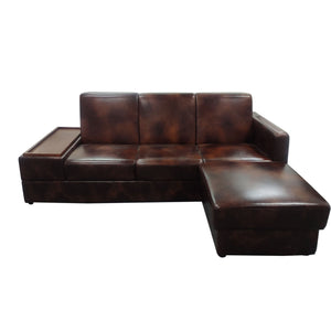 Genuine leather sofa set couch living room sofa pure leather sofa set bed office furniture couch {5Left Only}