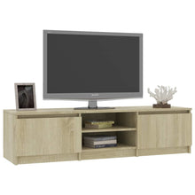 Load image into Gallery viewer, TV Cabinet Sonoma Oak 55.1&quot;x15.7&quot;x13.9&quot; Chipboard