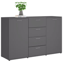 Load image into Gallery viewer, Sideboard Gray 47.2&quot;x14&quot;x29.5&quot; Chipboard