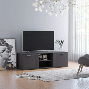 TV Cabinet Gray 47.2"x13.4"x14.6" Chipboard