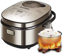 Load image into Gallery viewer, JOYDEEM AIRC-4001 Smart Induction Heating System Rice Cooker, 24-hours Pre-set Timer, 4 L 8 Cup Capicity