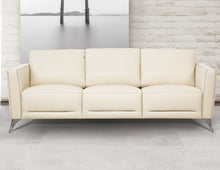 Load image into Gallery viewer, Malaga Sofa; Cream Leather 55005