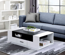Load image into Gallery viewer, Armour Coffee Table, White &amp; Black YJ