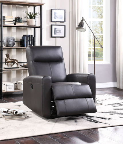 Blane Recliner (Power Motion), Brown Top Grain Leather Match