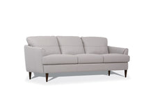 Load image into Gallery viewer, Helena Sofa; Pearl Gray Leather 54575