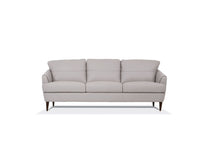 Load image into Gallery viewer, Helena Sofa; Pearl Gray Leather 54575