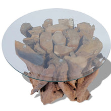Load image into Gallery viewer, Coffee Table Solid Teak Driftwood 23.6&quot;